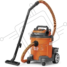 Строительный пылесос Daewoo DAVC 2014 1400Вт (уборка: сухая/сбор воды/выдув) оранжевый