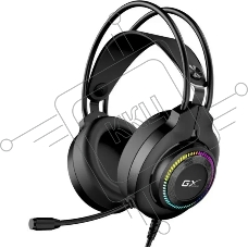 Гарнитура Genius HS-GX580U чёрный, проводная, USB, подсветка