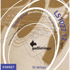 Комплект струн GALLI STRINGS LS1027-12 для 12-струнной акустической гитары