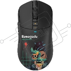 Мышь беспроводная/проводная A4Tech Bloody R72 Ultra Duo черный/рисунок, 20000 dpi, радиоканал, USB, кнопки - 7