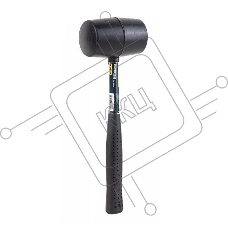 Резиновый молоток со стальной ручкой Deli DL5612 340 грамм, длина 260 мм
