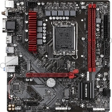 Материнская плата Gigabyte B760M GAMING AC DDR4, LGA 1700, Intel B760, 2xDDR4, 4xSATA, 2xM.2, 1xPCIe 4.0 x16, 1xPCIe x1, 1xHDMI, 1xDP, 1xVGA, 1x 2.5Gb LAN, 3xUSB-A 3.2 Gen 1, 2xUSB-A 2.0, 1xUSB-C 3.2 Gen 1, 3x3.5 мм, 7.1, mATX