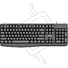Клавиатура Acer OKW301 (ZL.KBDCC.01A) проводная, USB, черный