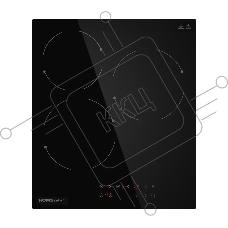 Электрическая варочная панель HOMSair HVС43BK Hi-Light, независимая, черный