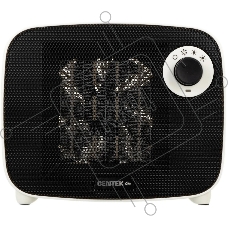 Тепловентилятор Centek CT-6023 белый/черный, 750/1500 Вт, 15 м2