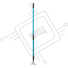 Рыхлитель Palisad трехзубый стальной, 110х1525 мм, фибергласовый черенок, ПВХ накладка, LUXE