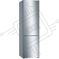 Холодильник Bosch KGN39UL30U серебристый металлик двухкамерный 279/87л морозилка снизу, No Frost