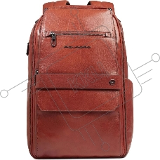 Рюкзак мужской Piquadro Solm CA7022S141/CU табачный кожа
