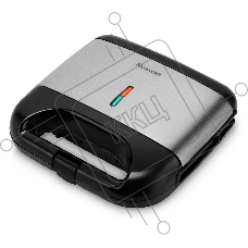 Сэндвичница Maxwell MW-1553, 800Вт, стальной/черный