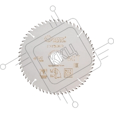 Диск пильный по дереву с тефлоновым покрытием 60Т, CUTOP Profi plus, 190 х 1,5/2,2 х 30/25,4/20/16 мм