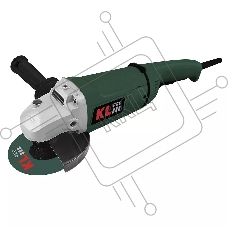 Профессиональная шлифовальная машина угловая (болгарка) KLPRO KLBT83230 (сеть, 2200 Вт, 230 мм, 6500 об/мин, М14)