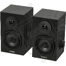 Акустическая система SVEN SPS-575 2.0 черный 6Вт