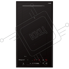 Индукционная варочная поверхность Hotpoint HS 1430 BA, 2 конфорки, с зоной расширения, стеклокерамика, 3500 Вт