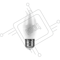 Лампа светодиодная FERON LB-570 (25938) 9W 230V E27 6400K свеча