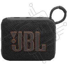 Колонка порт. JBL Go 4 черный/оранжевый 4.2W 1.0 BT