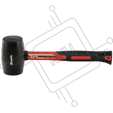 Киянка резиновая Matrix 11193 680 г, черная резина, фибергласовая рукоятка