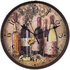 Настенные часы LEFARD 220-364 CHEF KITCHEN d24,5см циферблат d23см