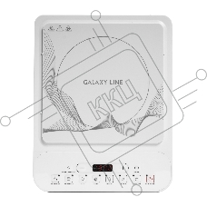 Плита настольная электрическая Galaxy Line GL3060 белый, 2 кВт, индукция, конфорки - 1, стеклокерамика, сенсор