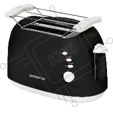 Тостер Polaris PET0702L черный 750Вт