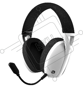 Гарнитура CANYON Ego GH-13, Gaming BT headset, +virtual 7.1 support in 2.4G mode, with chipset BK3288X, BT version 5.2, cable 1.8M, size: 198x184x79mm, White