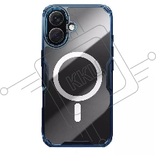 Чехол Nature TPU Pro Magnetic Case, синий, (AP iP16 Plus)