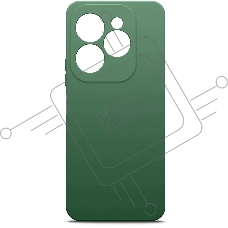 Чехол (клип-кейс) BoraSCO для Infinix Hot 40i/Smart 8/8 Plus/8 Pro Silicone Case  зеленый опал