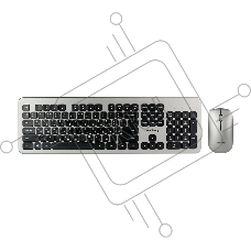 Комплект клавиатура+мышь Smartbuy (SBC-233375AG-GK) 233375AG серо-черный