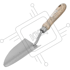 Совок посадочный широкий Palisad LUXE 85х330 мм, стальной, рукоятка из ясеня