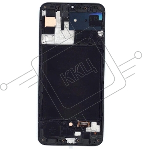 Дисплей для Samsung Galaxy A30S SM-A307F в сборе с тачскрином и рамкой (TFT), черный