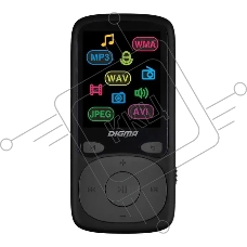 Плеер Hi-Fi Flash Digma B4 8Gb черный/1.8