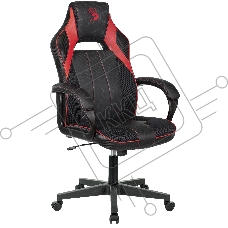 Кресло игровое A4Tech Bloody GC-300, черный/красный, эко.кожа/ткань, крестовина пластик Кресло игровое A4Tech Bloody GC-300, черный/красный, эко.кожа/ткань, крестовина пластик