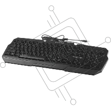 Игровая клавиатура Qumo Excalibur K67, проводная, 104, встроенные радужная подсветка
