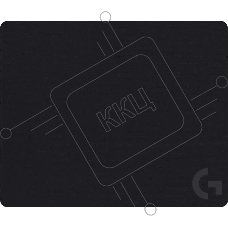 Коврик для мыши Logitech G240 Cloth Средний черный 340x280x1мм (943-000785)