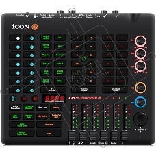 Аудиоинтерфейс USB Icon Live Console для стримов, DSP обработка, фейдеров: 6, энкодеров: 5, дисплеи: 4, XLR микр. вход, 1/4