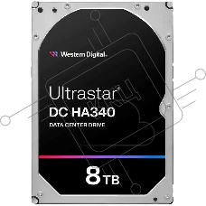 Серверный жесткий диск HDD WD Ultrastar DC HA340 8Tb SATA3 3.5