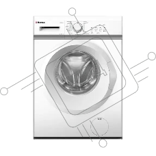 Стиральная машина Hansa WHE1041 (1191287) белый загр. фронтальная макс.: 6 кг 1000 об/мин класс: А+