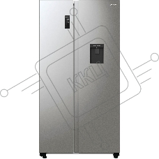 Холодильник Gorenje NRR9185EAXLWD двухкамерный серебристый мат. инвертер