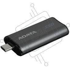 Твердотельный диск A-DATA External SC750 серый SC750-1000G-CCBK 1TB USB 3.2 Gen 2 Type-C, [R/W -1050/1000 MB/s]