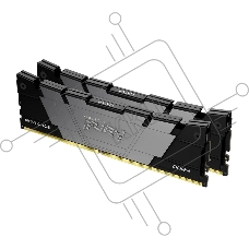 Оперативная память Kingston Fury Renegade, DDR4, 64GB (2x32GB), 3600MHz, CL18, DIMM, с радиатором, черный