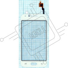 Сенсорное стекло (тачскрин) для Samsung Galaxy J1 Ace SM-J110H, белое
