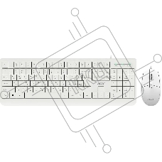 Комплект клавиатура + мышь Acer OCC400 клав:белый мышь:белый USB (ZL.ACCCC.014)