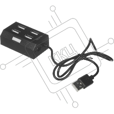 USB-концентратор Buro BU-HUB4-U2.0, USB 2.0, USB 4 порта, USB