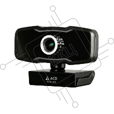 WEB Камера ACD-Vision UC500 CMOS 2МПикс, 1920x1080p, 30к/с, микрофон встр., USB 2.0, универс. крепление, черный корп. RTL {60}