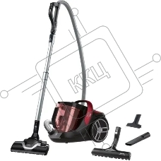 Пылесос Tefal TW7253EA красный/черный, 550 Вт, уборка сухая, пылесборник контейнер, 2.5 л