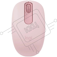 Мышь беспроводная Logitech M196 розовый, 1000 dpi, Bluetooth, кнопки - 3