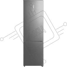 Холодильник Centek CT-1723 стальной двухкамерный 254/85 л морозилка снизу, No Frost