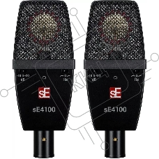 Микрофон конденсаторный sE Electronics SE 4100 Pair подобранная пара универсальных студийных конденсаторных микрофонов с большой диафрагмой 1
