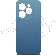 Чехол (клип-кейс) BoraSCO для Infinix Hot 40i/Smart 8/8 Plus/8 Pro Silicone Case  синий