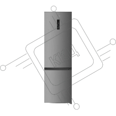 Холодильник Kuppersberg RFCN 2014 X нержавеющая сталь двухкамерный 252/97л морозилка снизу, No Frost