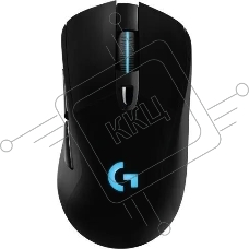 Мышь беспроводная Logitech Gaming Mouse G703 черный, 25600 dpi, радиоканал, USB, кнопки - 6